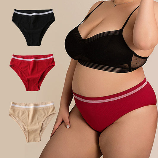Plus Size Breathable Seamless Panty(4 Packs)
