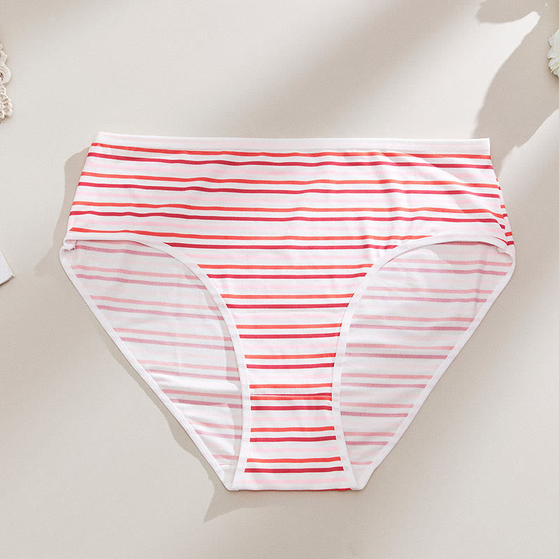 Cute Pattern Panty(7 Packs) - Stripe - 4XL - image 6