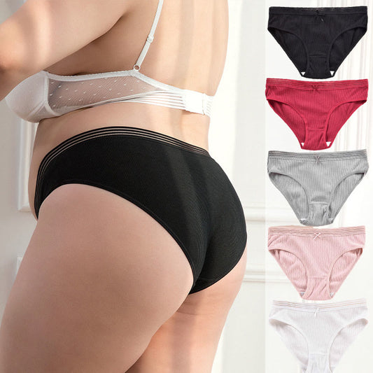 Bow Panty(5 Packs) - Multicolor - 4XL - image 0