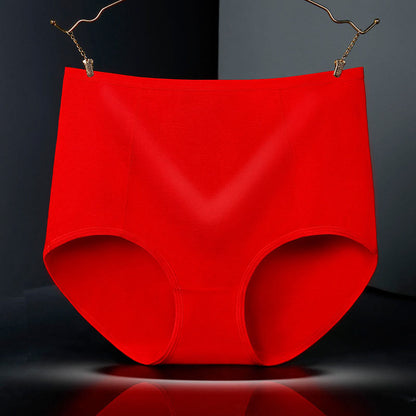 Breathable Butt Lift Panty(4 Packs) - Red - 3XL - image 3