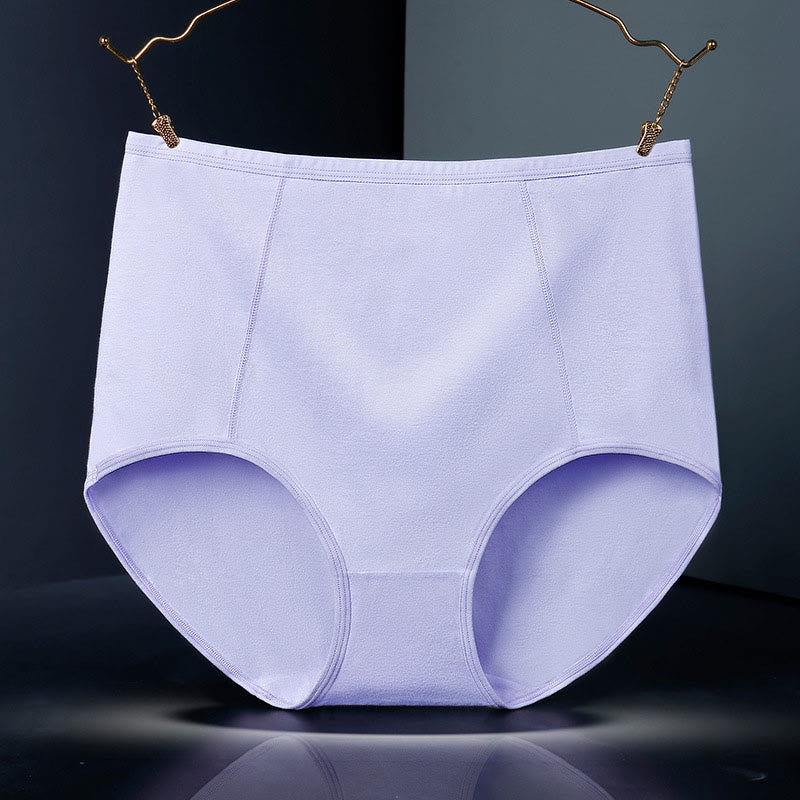 Breathable Butt Lift Panty(4 Packs) - Light Purple - 3XL - image 11