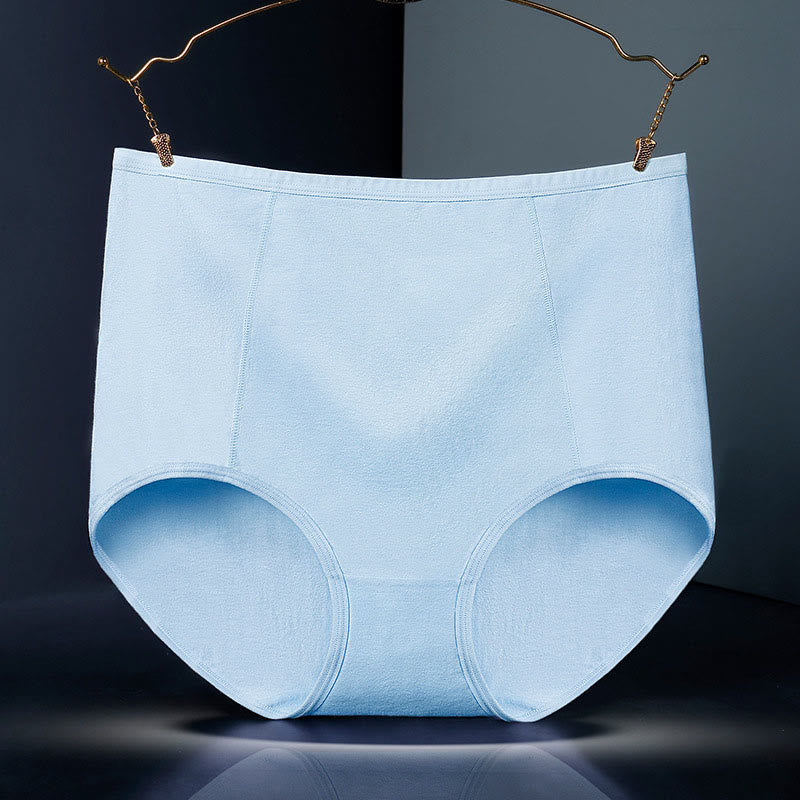 Breathable Butt Lift Panty(4 Packs) - Light Blue - 3XL - image 7