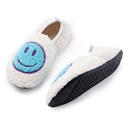 Plus Size Pink Smiley Face Slippers - image 6