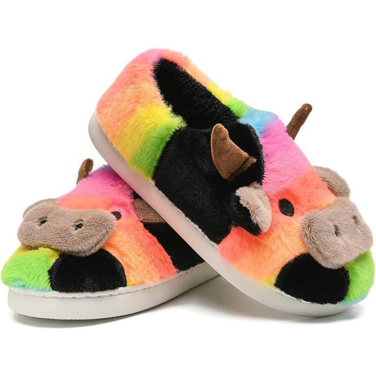 Plus Size Dairy Cow Slippers - image 1