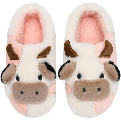 Plus Size Dairy Cow Slippers - White - EU50-51(US15-16) - image 4