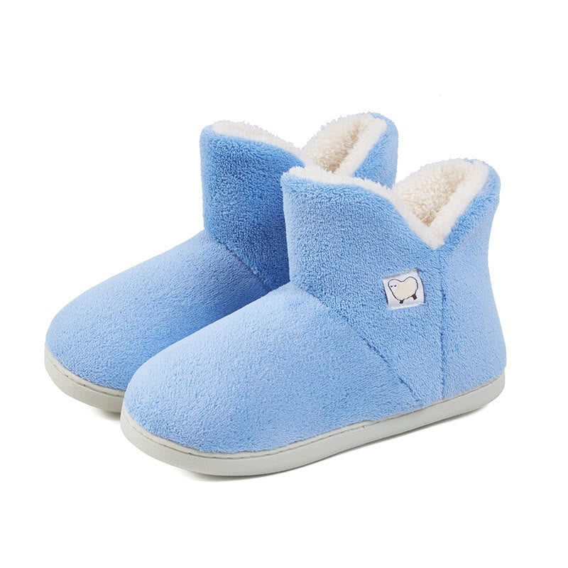 Plus Size High Top Thickening Slippers