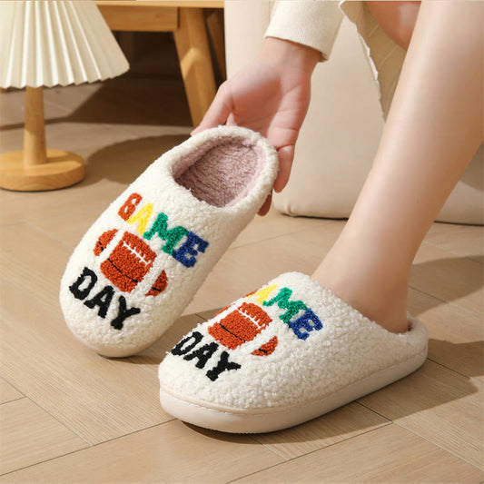 Plus Size Rugby Slippers