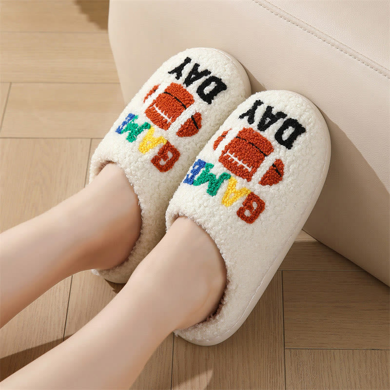 Plus Size Rugby Slippers
