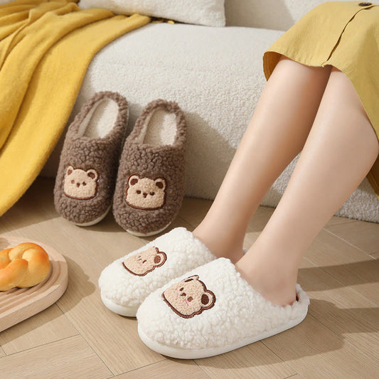 Plus Size Cartoon Bear Slippers - image 1