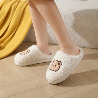 Plus Size Cartoon Bear Slippers - image 4