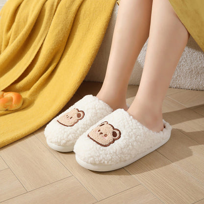 Plus Size Cartoon Bear Slippers - image 3