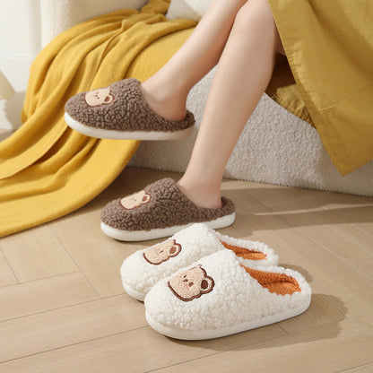Plus Size Cartoon Bear Slippers - image 1