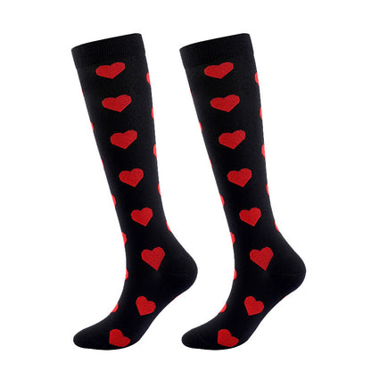 Red Lips Compression Socks(5 Pairs) - image 5