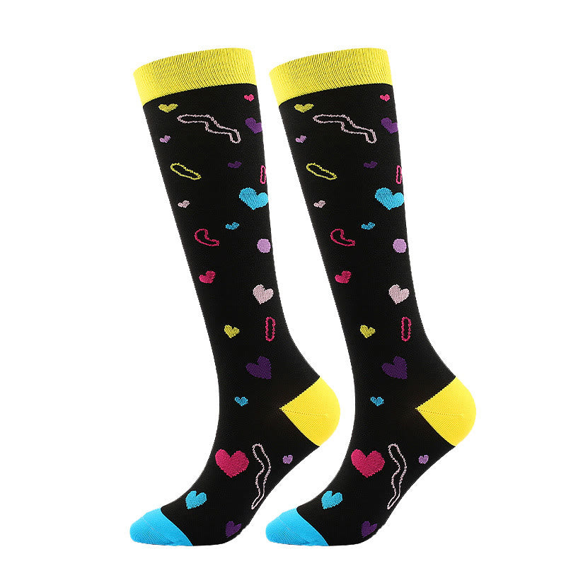 Red Lips Compression Socks(5 Pairs) - image 8