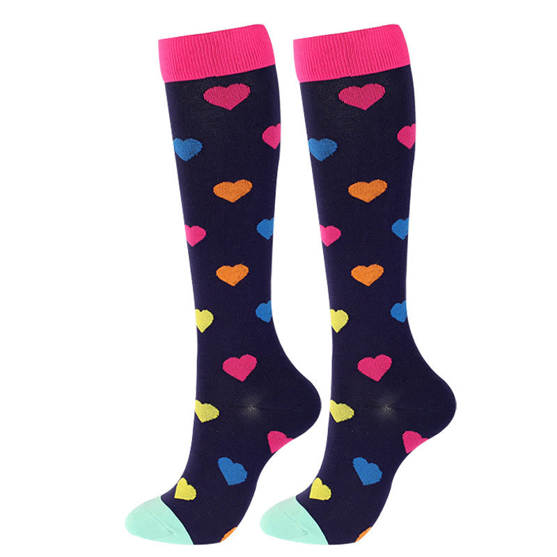Red Lips Compression Socks(5 Pairs) - image 9