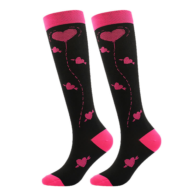 Red Lips Compression Socks(5 Pairs) - image 1