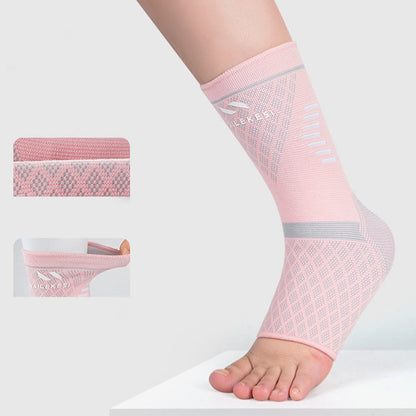 Plus Size Sports Breathable Ankle Braces(2 Pairs) - Pink - EU41-43(US7.5-9) - image 8