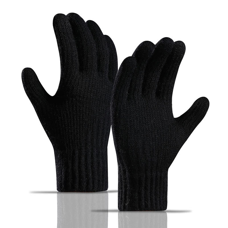 Soft Skin Friendly Gloves - Black - One Size - image 2