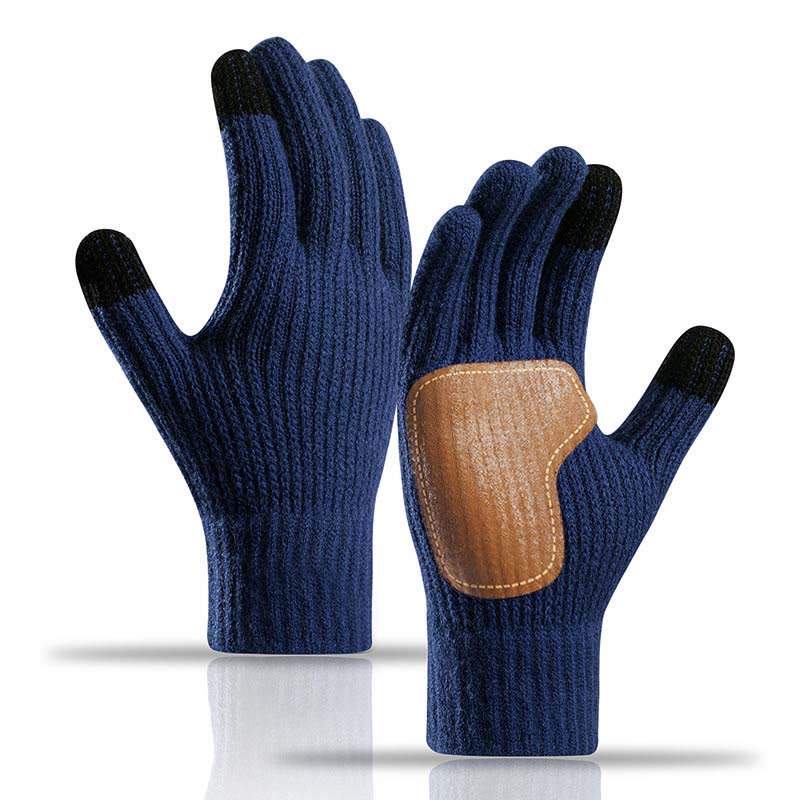 Outdoor Cycling Gloves - Navy Blue - One Size - image 7
