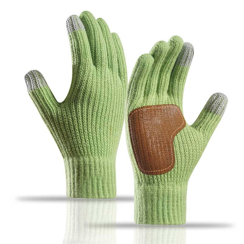 Outdoor Cycling Gloves - Green - One Size - image 0