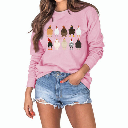 Plus Size Chick Print Sweatshirt - image 20