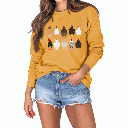 Plus Size Chick Print Sweatshirt - image 19