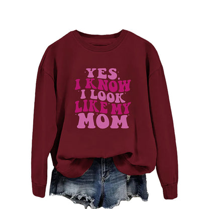 Plus Size Purple Letters Sweatshirt - Wine - 2XL - image 7