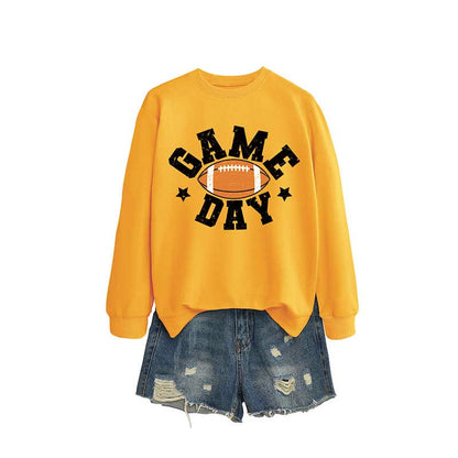 Plus Size Game Day Sweatshirt - Yellow - 2XL - image 7