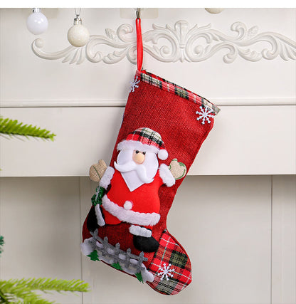 Plus Size Christmas Large Handing Socks(4 Pairs) - image 5