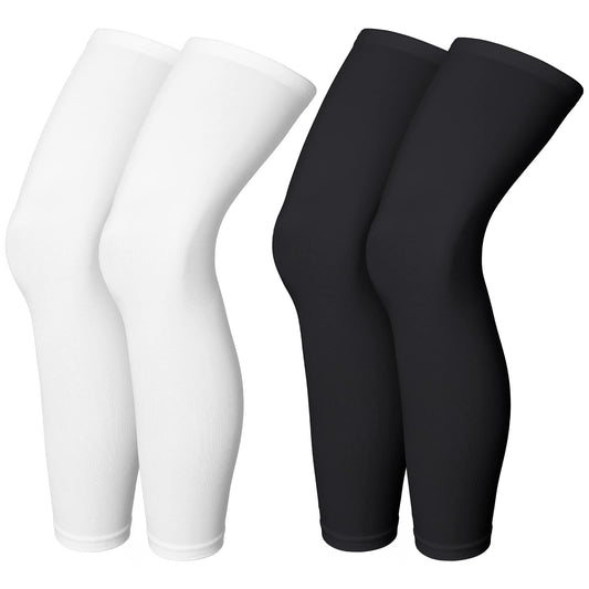Sun Proof Thigh High Compression Sleeve Socks(2 Pairs)