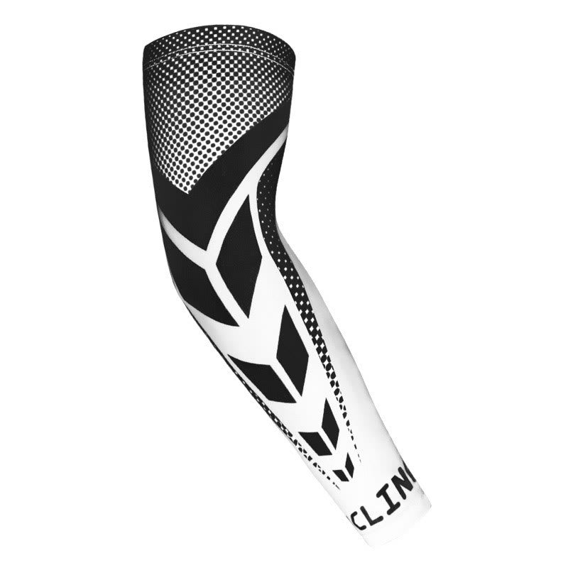 Color Matching Compression Arm Sleeves(2 Pairs) - Black - 2XL - image 4