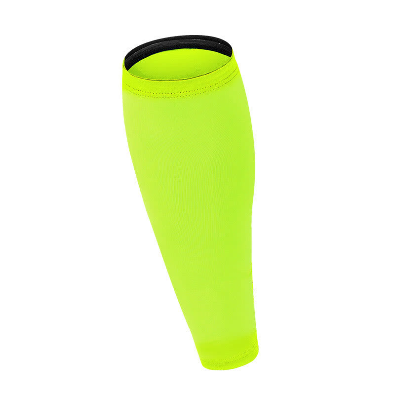 Running Calf Compression Sleeve - Fluorescent Green - XL - image 16