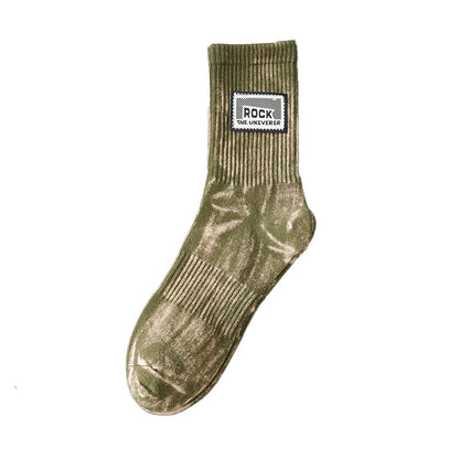 Rock Quarter Socks(3 Pairs) - Army Green - EU38-43(US5-9) - image 10