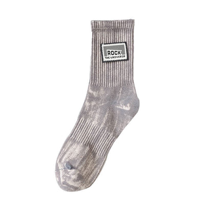 Rock Quarter Socks(3 Pairs) - Dark Grey - EU38-43(US5-9) - image 11
