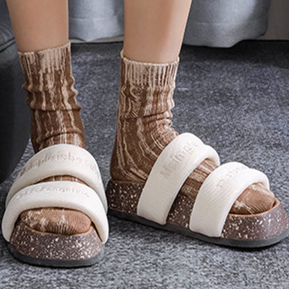 Plus Size Retro Quarter Socks(3 Pairs)
