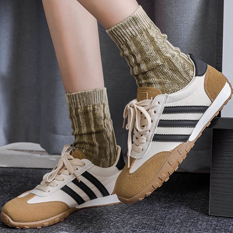 Retro Quarter Socks(3 Pairs) - image 5