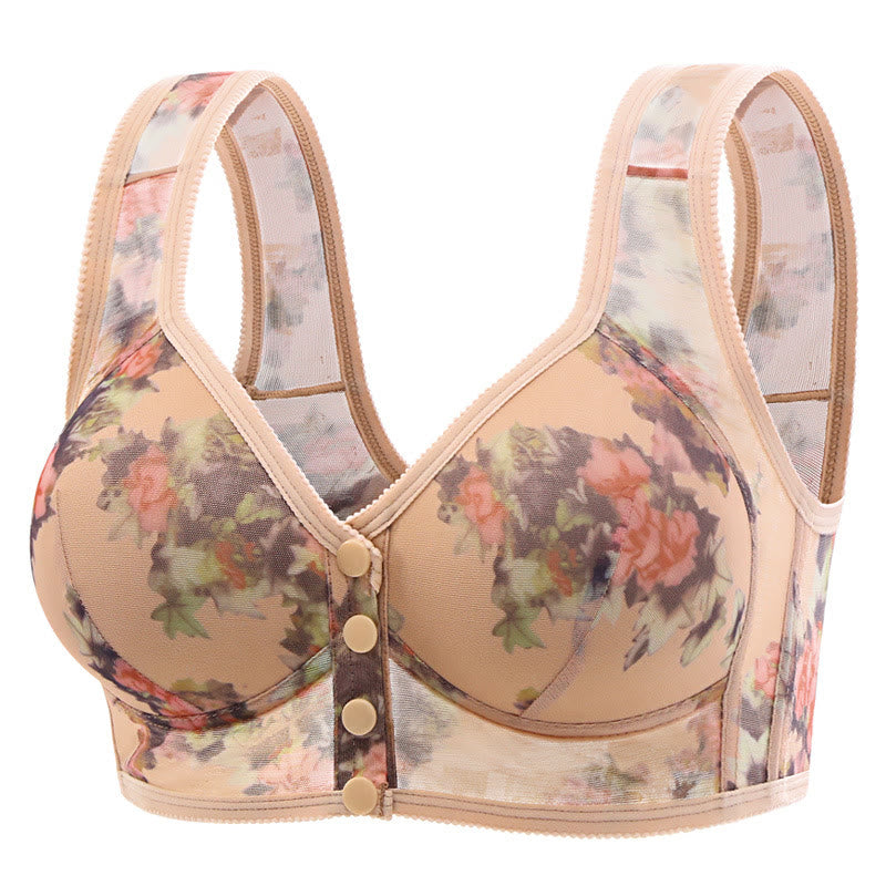 Ultra Soft Wireless Bra - Nude - 5XL - image 4
