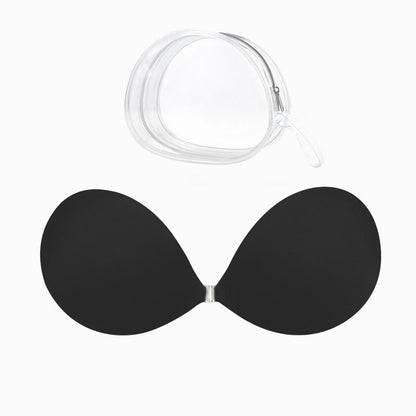Invisible Strapless Sticky Bra - Black - F - image 2