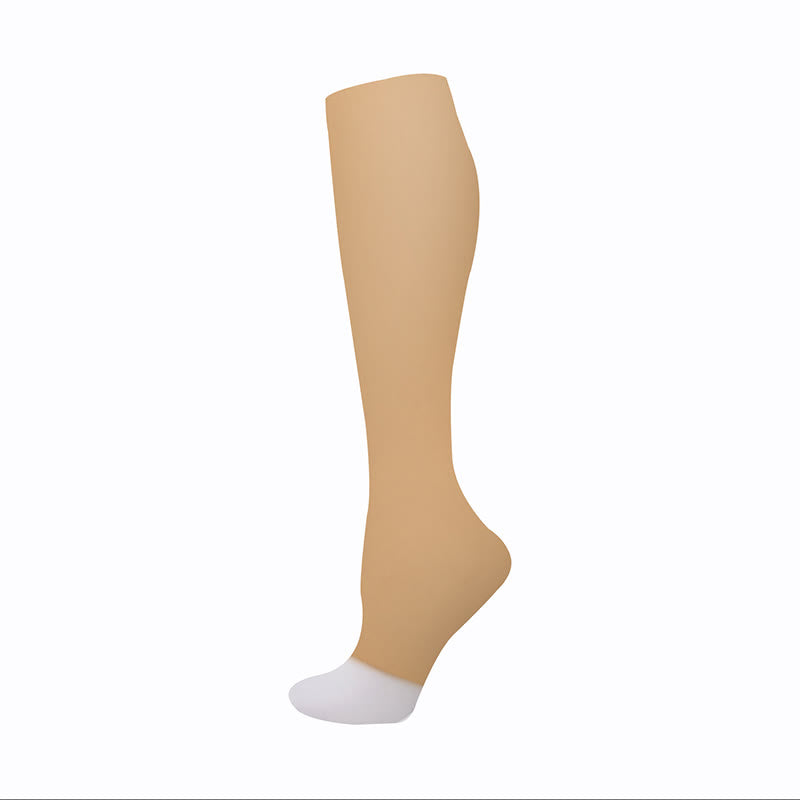 Classic Color Open Toe Compression Socks(5 Pairs)