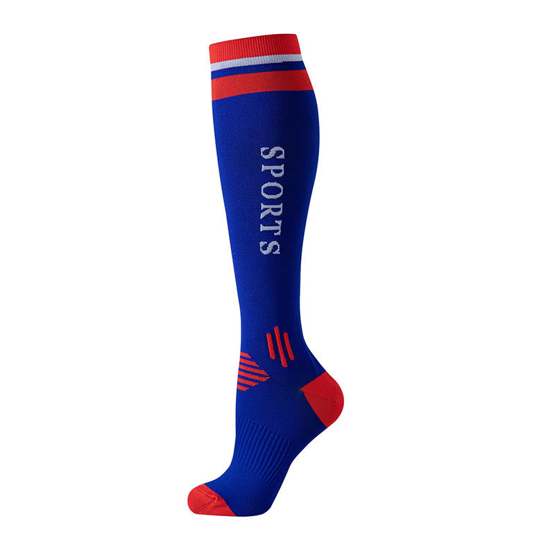 Color Matching Sport Compression Socks(6 Pairs)