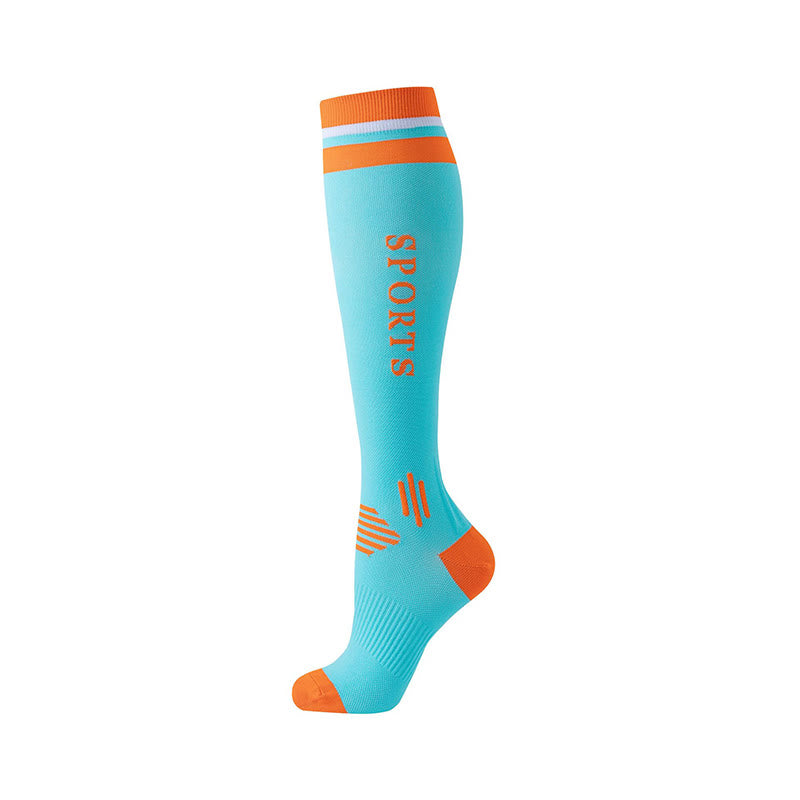 Color Matching Sport Compression Socks(6 Pairs)