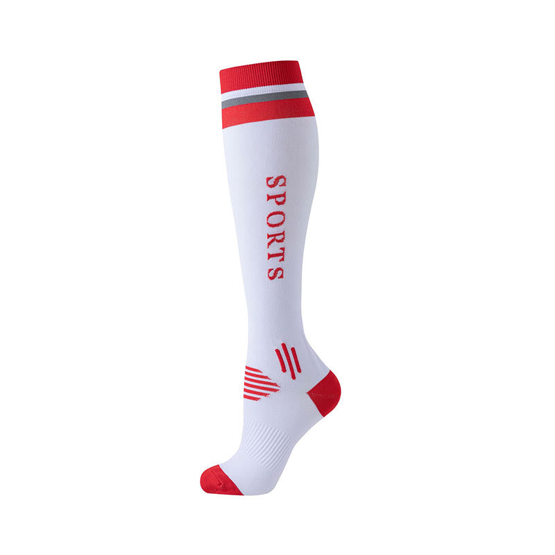 Color Matching Sport Compression Socks(6 Pairs)