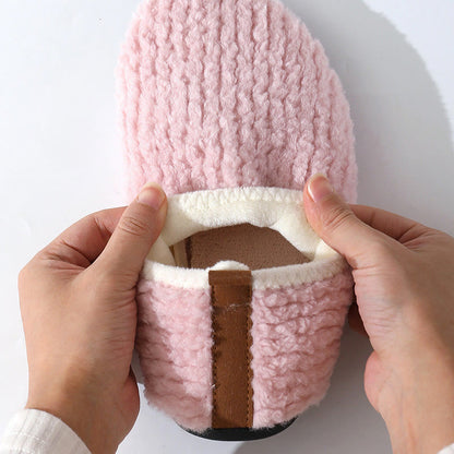 Plus Size Fuzzy Curly Fur Slippers - image 8