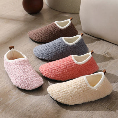 Plus Size Fuzzy Curly Fur Slippers - image 4