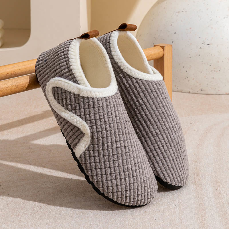 Plus Size Cozy Lightweight Slippers - Grey - EU43-44(US9-10) - image 9