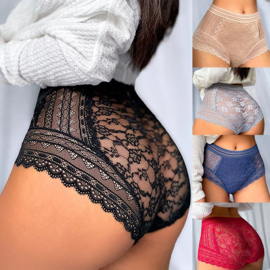 Plus Size Full Lace Panty(2 Packs)