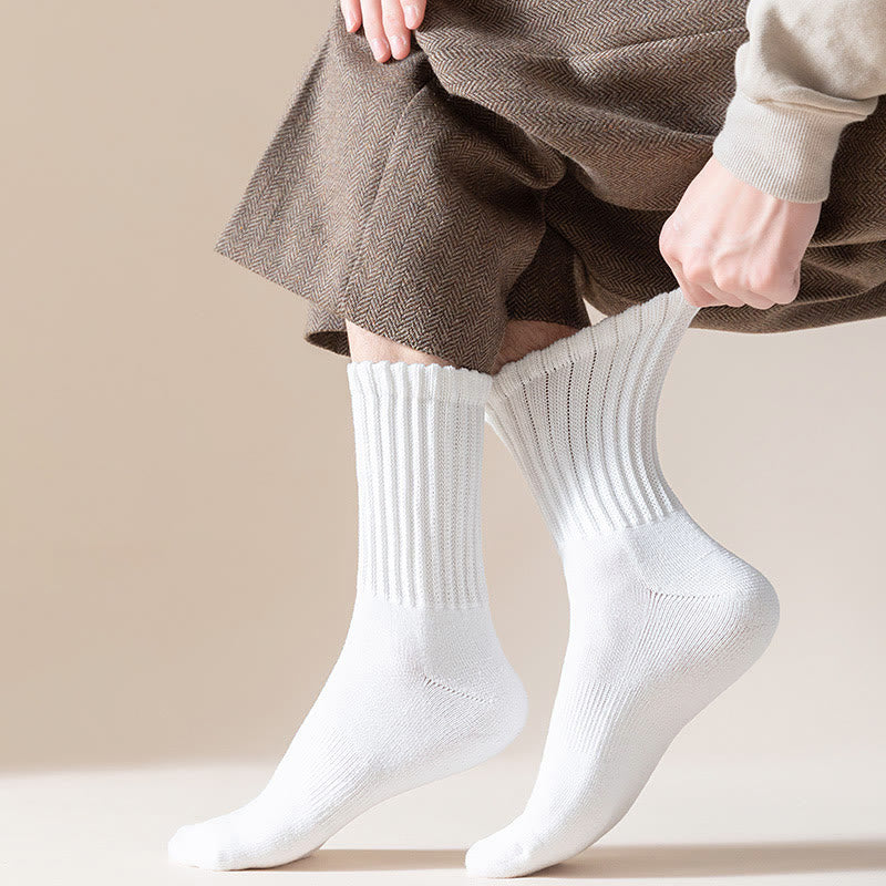 Thick Stripes Quarter Socks(4 Pairs) - image 3