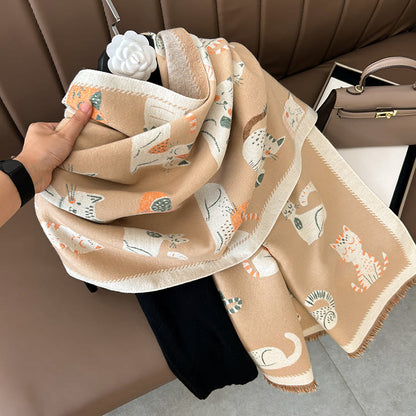 Soft Large Cat Scarf - image 3