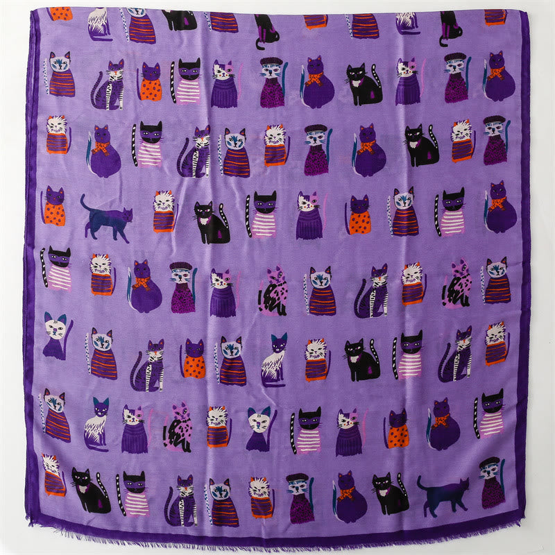 Cut Cat Warm Scarf - image 8