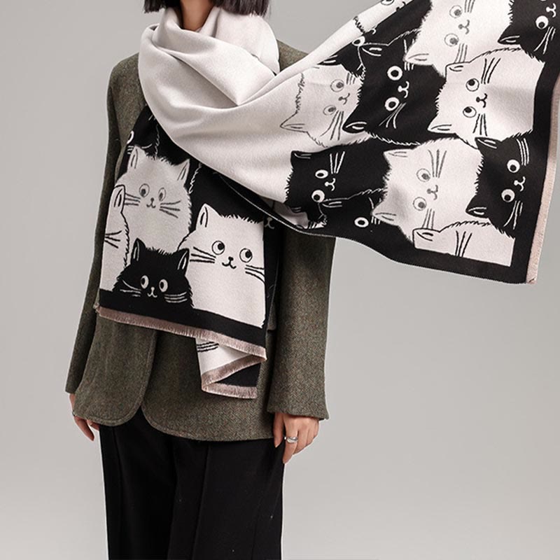 Warm Lovely Winter Blanket Scarf - image 4